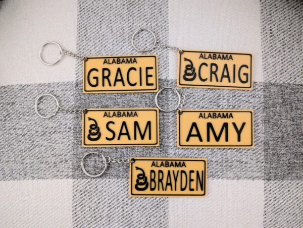 Keychain - ALABAMA Custom