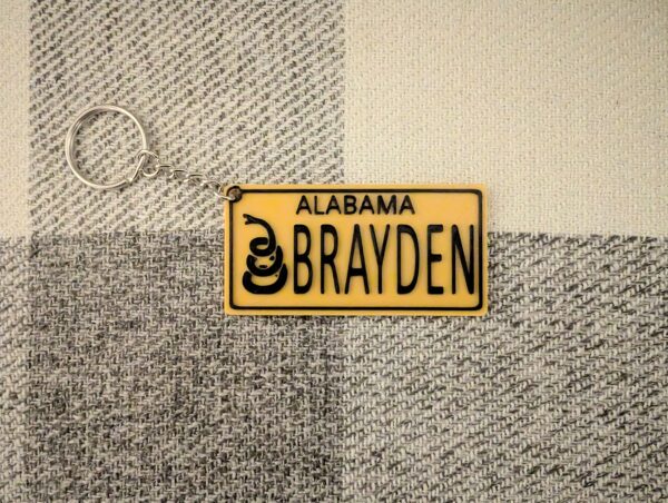 Keychain - ALABAMA Custom - Image 3